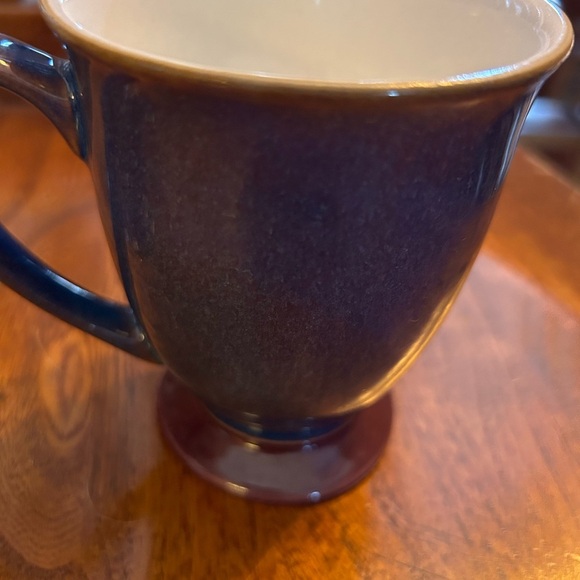 Denby England Storm Plum Set/2 Footed Mugs - Picture 4 of 12